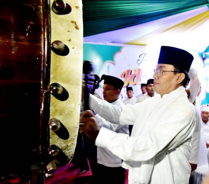 Bupati Inhil Buka Pawai Takbir Idul Fitri 1438 Hijriah 