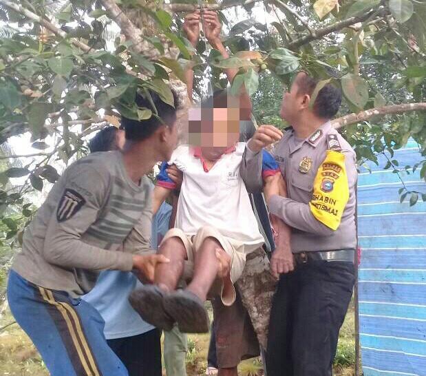 Pria Tua Di Inhil Akhiri Hidup Gantung Di Pohon