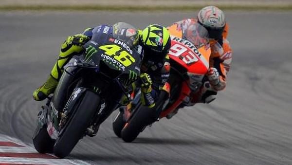 Rossi: Tak Cuma Cepat, Marc Marquez Juga Cerdik