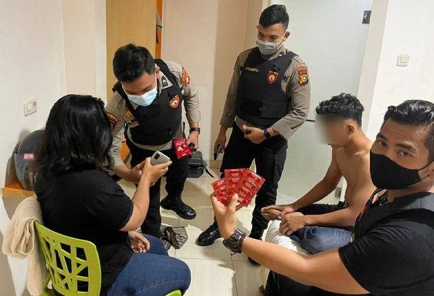 Polda Riau Amankan Belasan Pasangan Mesum di Hotel Panam, Pekanbaru
