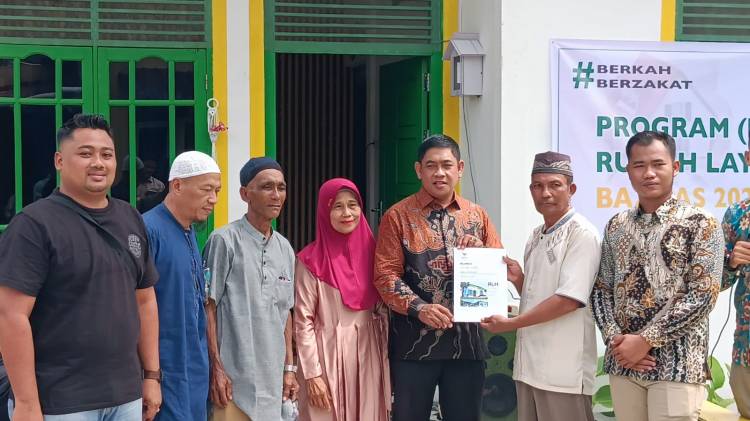 Bertahun-tahun Tinggal di Rumah Sederhana, Zar'an Kini Nikmati Hunian Layak dari Baznas Riau