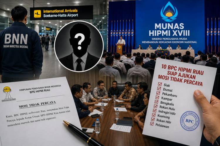 Ketum HIPMI Riau Tak Terlihat di Munas, 10 BPC Ambil Sikap di Tengah Isu Pemeriksaan BNN