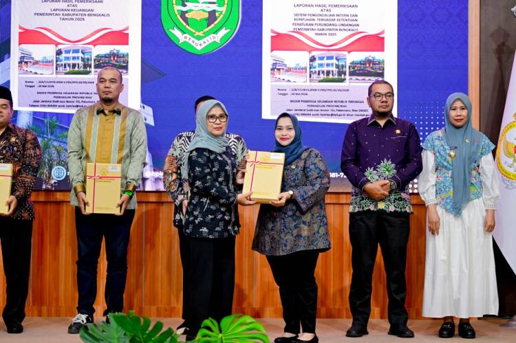 Torehkan Prestasi 13 Kali Berturut-turut, Bengkalis Kembali Raih Opini WTP