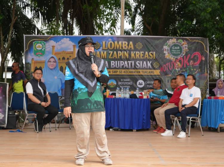 Bupati Afni: CFD Tualang Jadi Ajang Pelestarian Budaya dan Penguatan UMKM di Siak