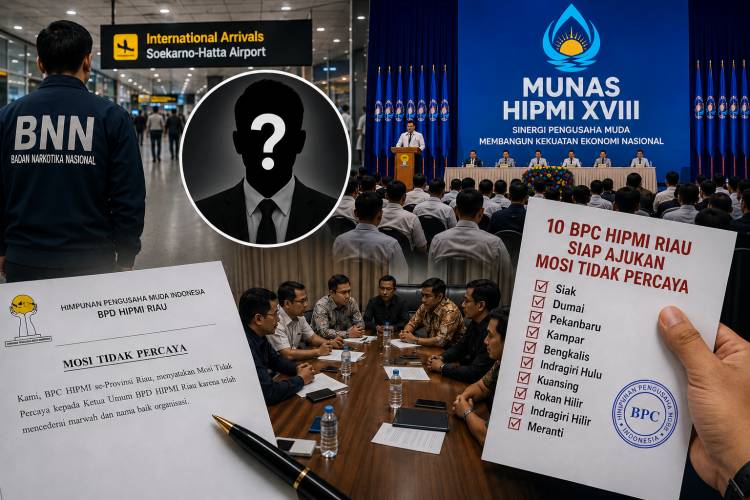 Ketum HIPMI Riau Tak Terlihat di Munas, 10 BPC Ambil Sikap di Tengah Isu Pemeriksaan BNN