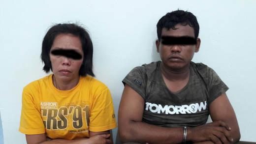 Pasutri Di Duri Penjual Sabu Dibekuk Polres Bengkalis