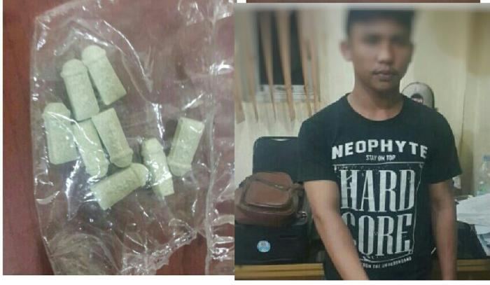 Polres Dumai Ciduk Pengedar Ektasi Di Bilyard Royal House