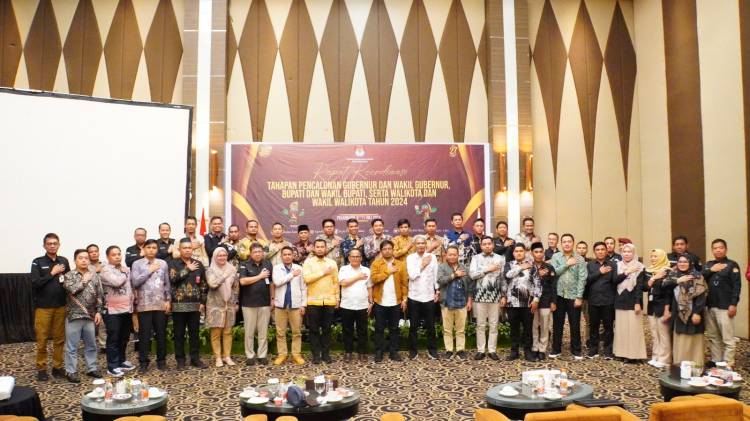 Jelang Pencalonan Pilkada Serentak, KPU Riau Gelar Rakor