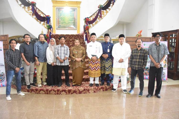 Bupati Kasmarni Terima Audiensi Forum Kita Bengkalis dan Asosiasi 23 NJO Riau