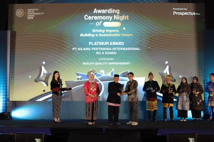 PT KPI Kilang Dumai Sabet Dua Penghargaan di Ajang ISRA 2025
