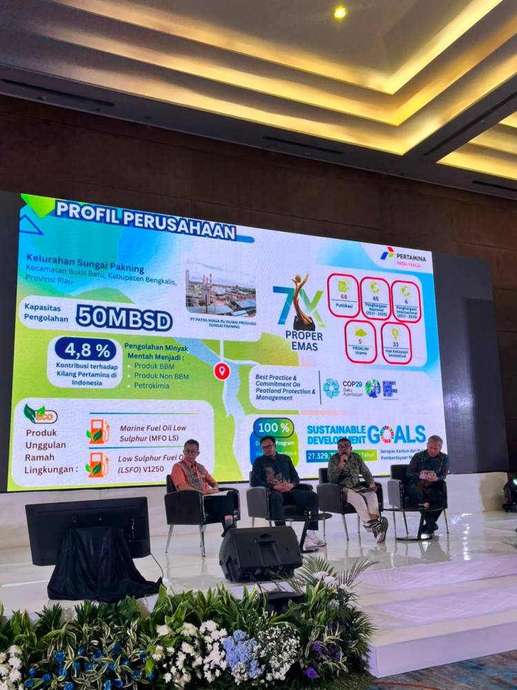 Pertamina Sungai Pakning Bagikan Praktik Baik Pengelolaan Gambut Berkelanjutan