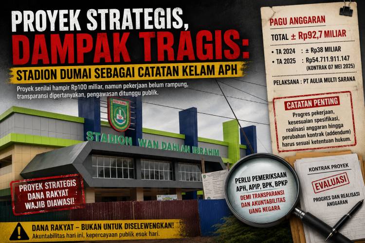 Proyek Strategis, Dampak Tragis: Stadion Dumai sebagai Catatan Kelam APH