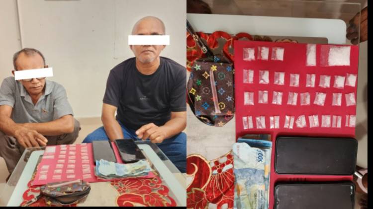 Pengungkapan Narkoba di Bengkalis, Polisi Sita 30 Paket Sabu dan Uang Tunai