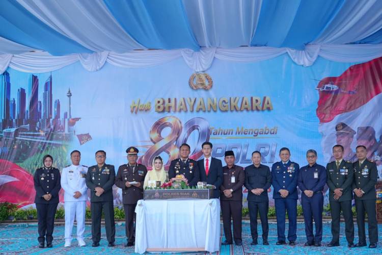 Hari Bhayangkara ke-80, Sekda Siak Harapkan Sinergi Polri dan Pemda Makin Kuat