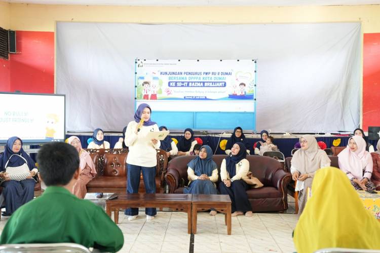 PWP Pertamina dan DPPPA Dumai Edukasi Siswa Cegah Bullying