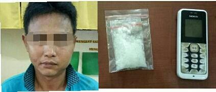 Supir Lintas Asal Sumut Diciduk Polisi Dumai Bawa Serbuk Kristal