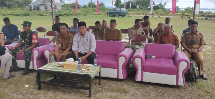 Pemcam Singkep Selatan Persiapkan Beragam Kegiatan Sambut HUT RI ke 77