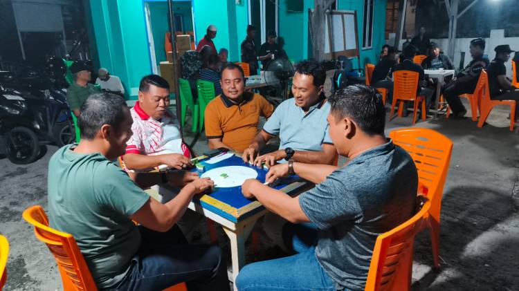 Lurah Buka Liga Domino LPMK Jayamukti, Ramaikan! Jalan Sehat HUT RI ke-80