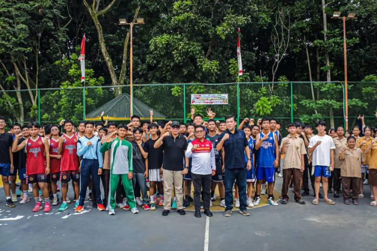 Kota Dumai Gelar Kejurkot Basket 2025, Pelajar SMA Perebutkan Piala Bergilir