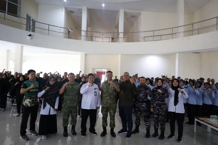 Danlanal Dumai Dorong Taruna Poltek KP Perkuat Karakter dan Jiwa Bahari