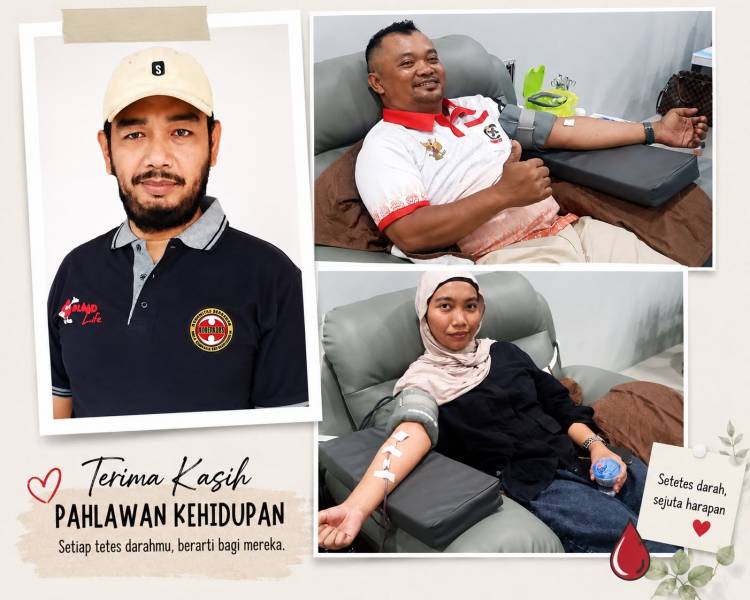 Donor Darah HUT RI di Bengkalis, KOBERKOBS Ajak Generasi Muda Jadi Pendonor