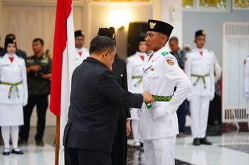 36 Paskibraka Riau 2026 Resmi Dikukuhkan, Siap Bertugas pada HUT ke-81 RI