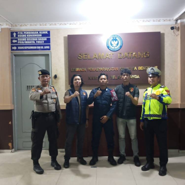 Cegah Gangguan Kamtibmas, Polres Bengkalis Sambangi Lapas Kelas IIA