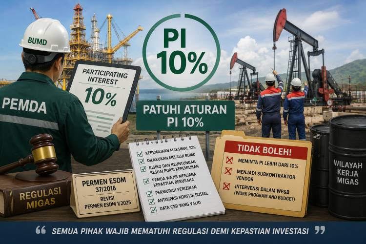 Puskepi Tegaskan Pemda Tak Boleh Minta PI Migas di Luar Aturan