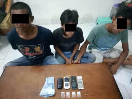 Tiga Pengedar Sabu Di Bengkalis Dicokok