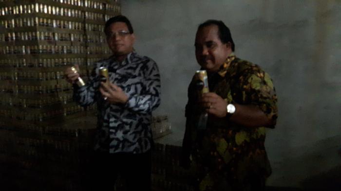 BPOM Riau Bongkar Paksa Gudang Mamin Tak Berizin Di Dumai