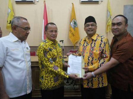 Golkar Intruksi Kader Menang Pilkada Kampar dan Pekanbaru 