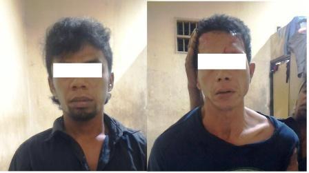 Dua Warga Inhu Pelaku Narkotika Dikerangkeng 
