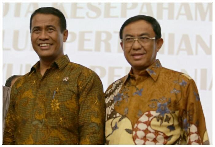 Bupati Inhil dan Kementerian Pertanian MoU THL-TB 