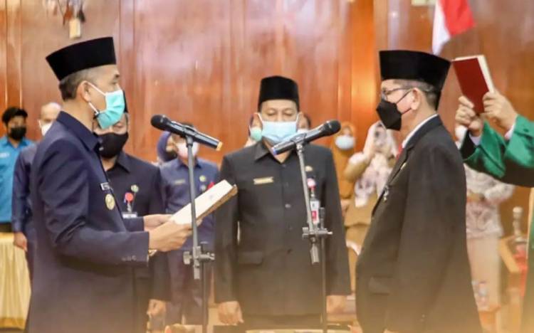 Indra Gunawan Sekda Dumai Definitif