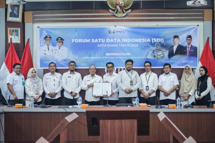 Pemko Dumai Dorong Sinkronisasi Data Antar OPD melalui Si DATIN