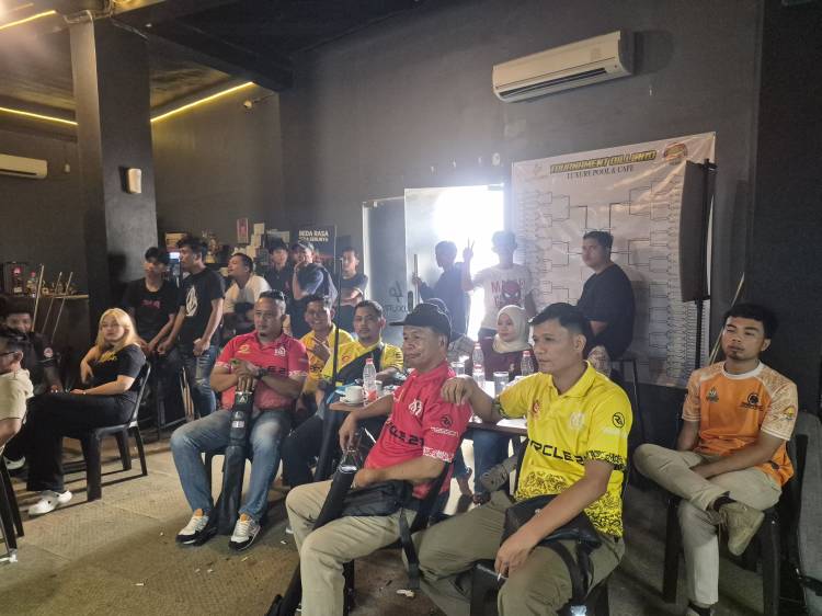 Circle 21 Dorong Sportivitas dan Silaturahmi Lewat Olahraga Biliar di Dumai
