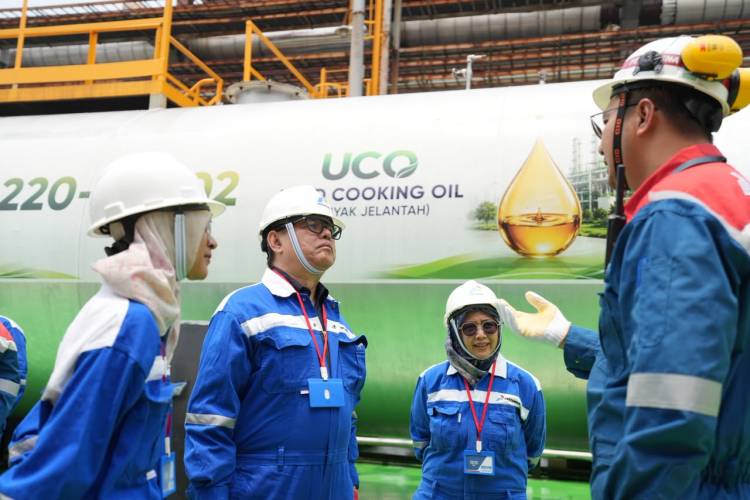 DEN dan BRIN Kunjungi Kilang Dumai, Bahas Pengembangan Energi Ramah Lingkungan