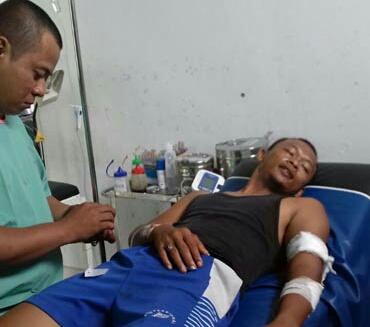 Penjual Miras Di Inhil Bacok Polisi 