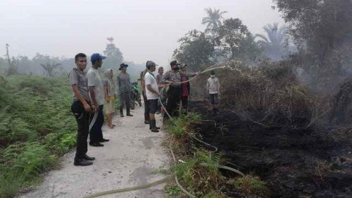 Kebakaran Hutan Rangsang Meranti Meluas 50 Hektare 
