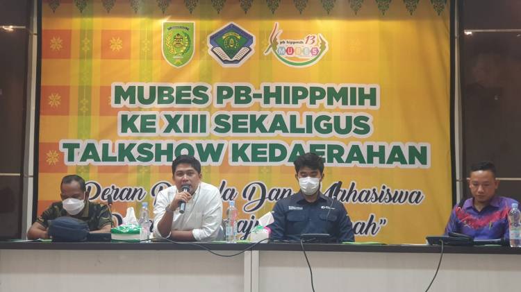 Dihadiri Bupati Inhil, Ketum BPD Hipmi Riau Narasumber di Talkshow HIPPMIH