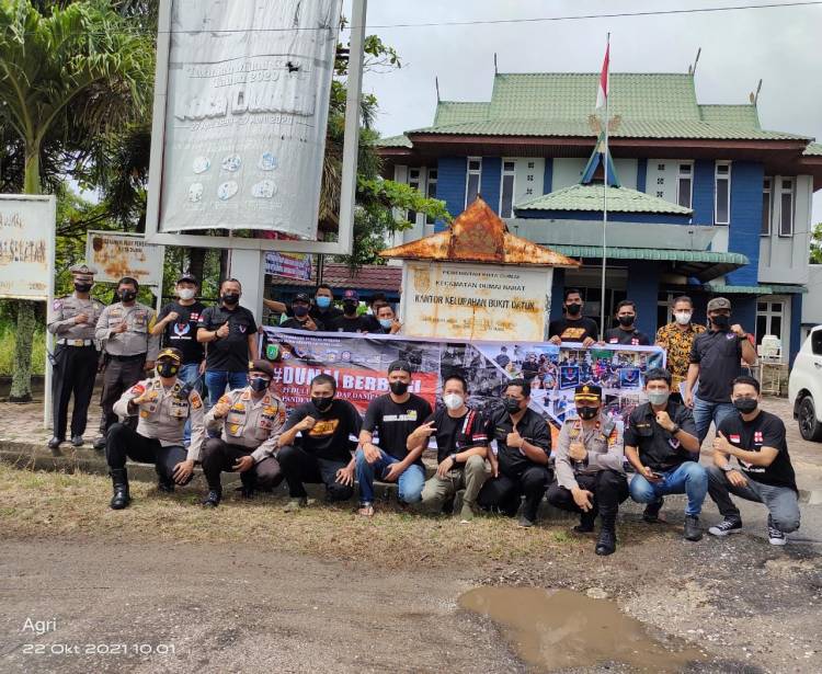 Spirit Maulid Nabi, Dumai Berbagi Polres dan 234 SC