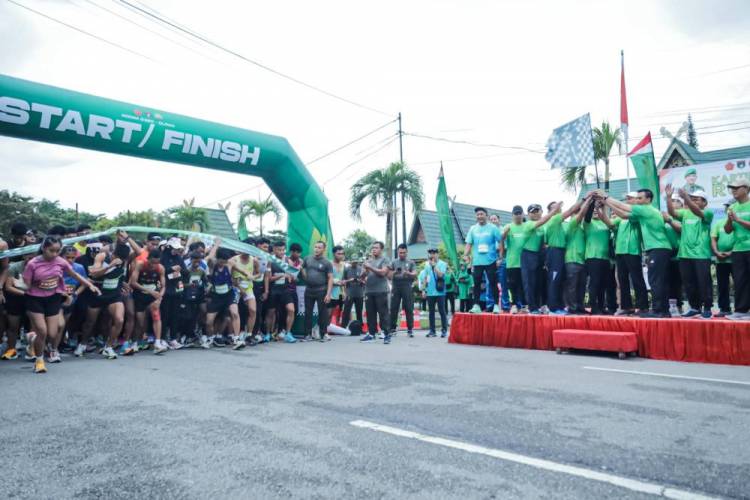 Kartika Run Kodim 0320 Dimeriahkan Ribuan Peserta