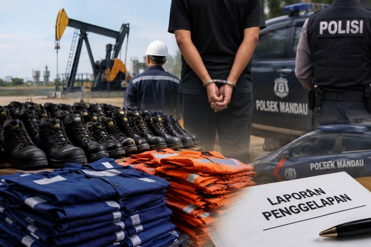 Kasus Dugaan Penggelapan Sepatu Safety dan Baju Karyawan di Duri Ditangani Polsek Mandau