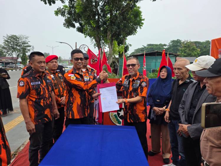 HUT ke-67, Pemuda Pancasila Dumai Perkuat Organisasi, Tebar Kepedulian dan Rajut Persaudaraan