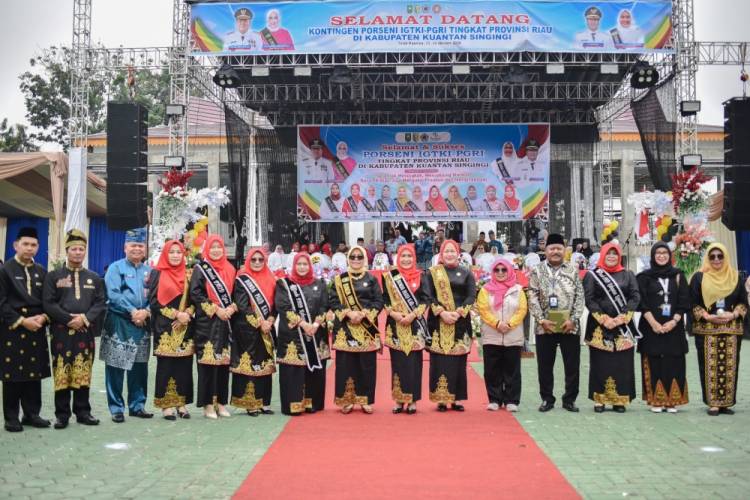 Kontingen Kota Dumai Raih Tiga Prestasi pada Porseni ITKGI-PGRI Tingkat Provinsi Riau 2026