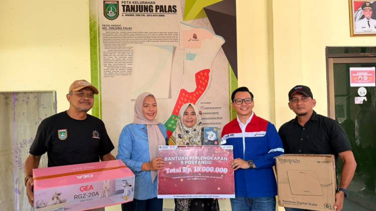 Bantu Kader Layani Warga, Pertamina Lengkapi Fasilitas Lima Posyandu