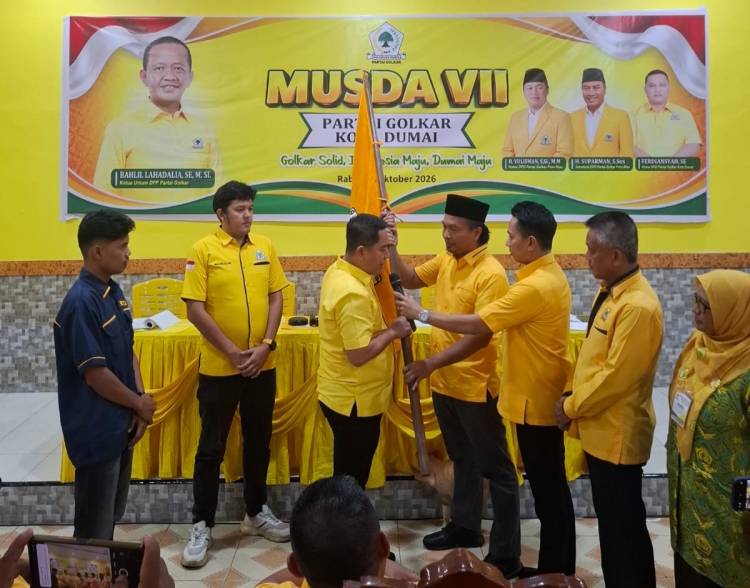 Dari Lima Menuju Tujuh Kursi, Edwar Randa Bawa Golkar Dumai ke Babak Baru
