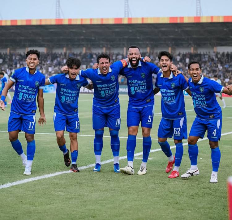 PSPS Pekanbaru Tekuk PSMS 2-1, Askar Bertuah Rebut Puncak Klasemen