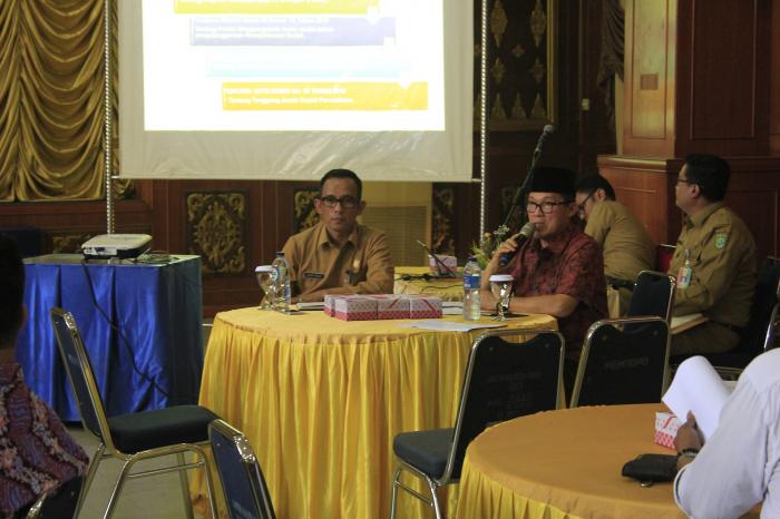 BPTPM Sosialisasikan Perwako Dumai Nomor 34 Tahun 2016