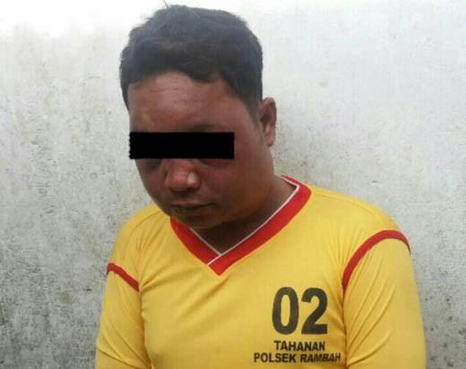 DPO Pelaku Jambret Guru Bantu di Rohul Ditangkap Polisi